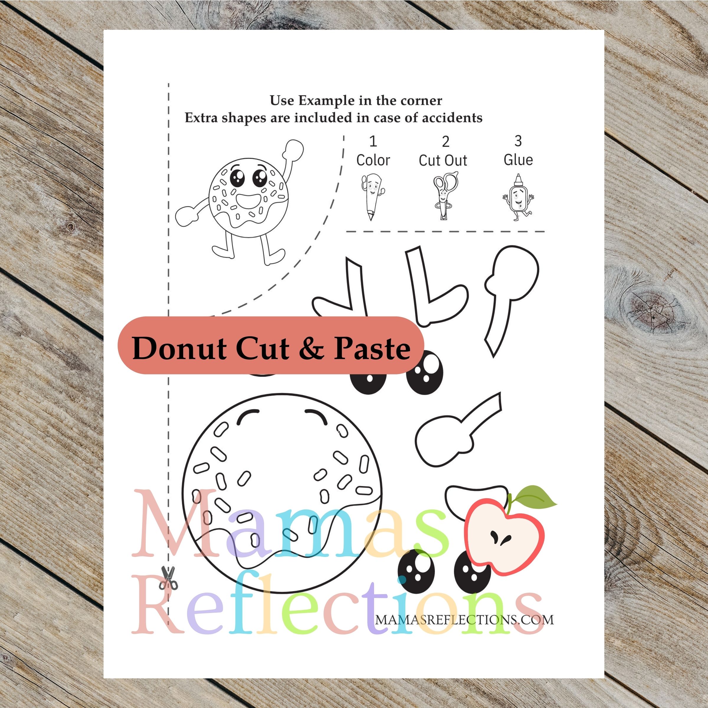 donut-cut-paste-copy-activity-for-kids