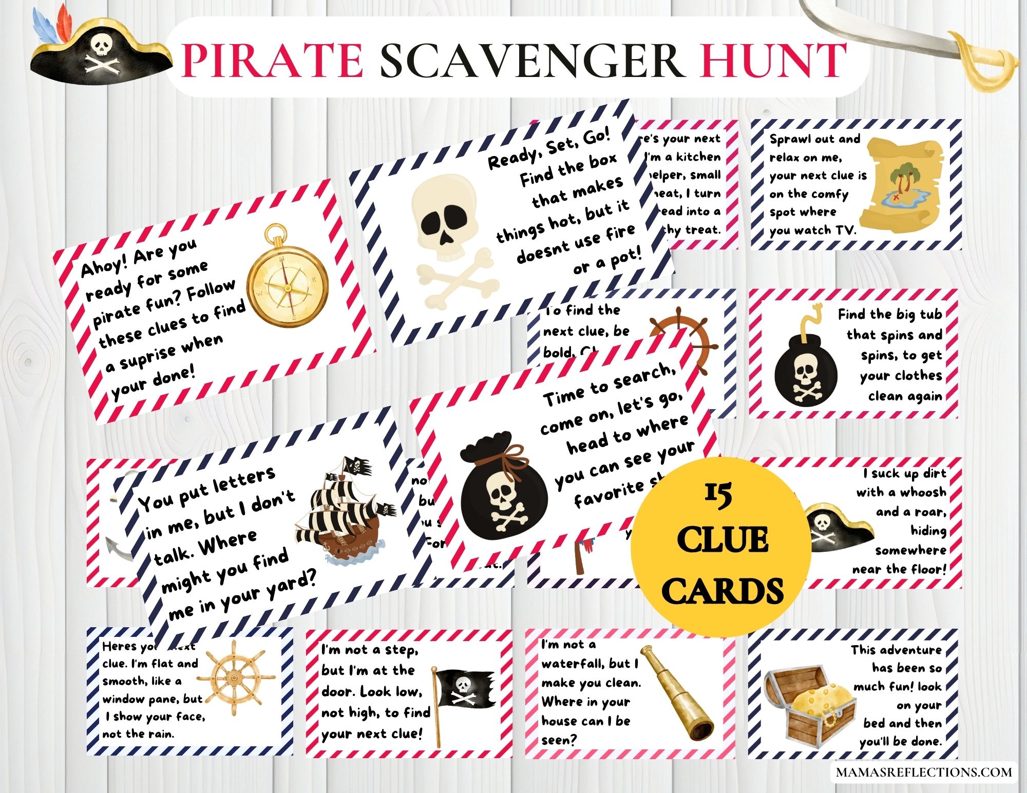 Pirate Scavenger Hunt