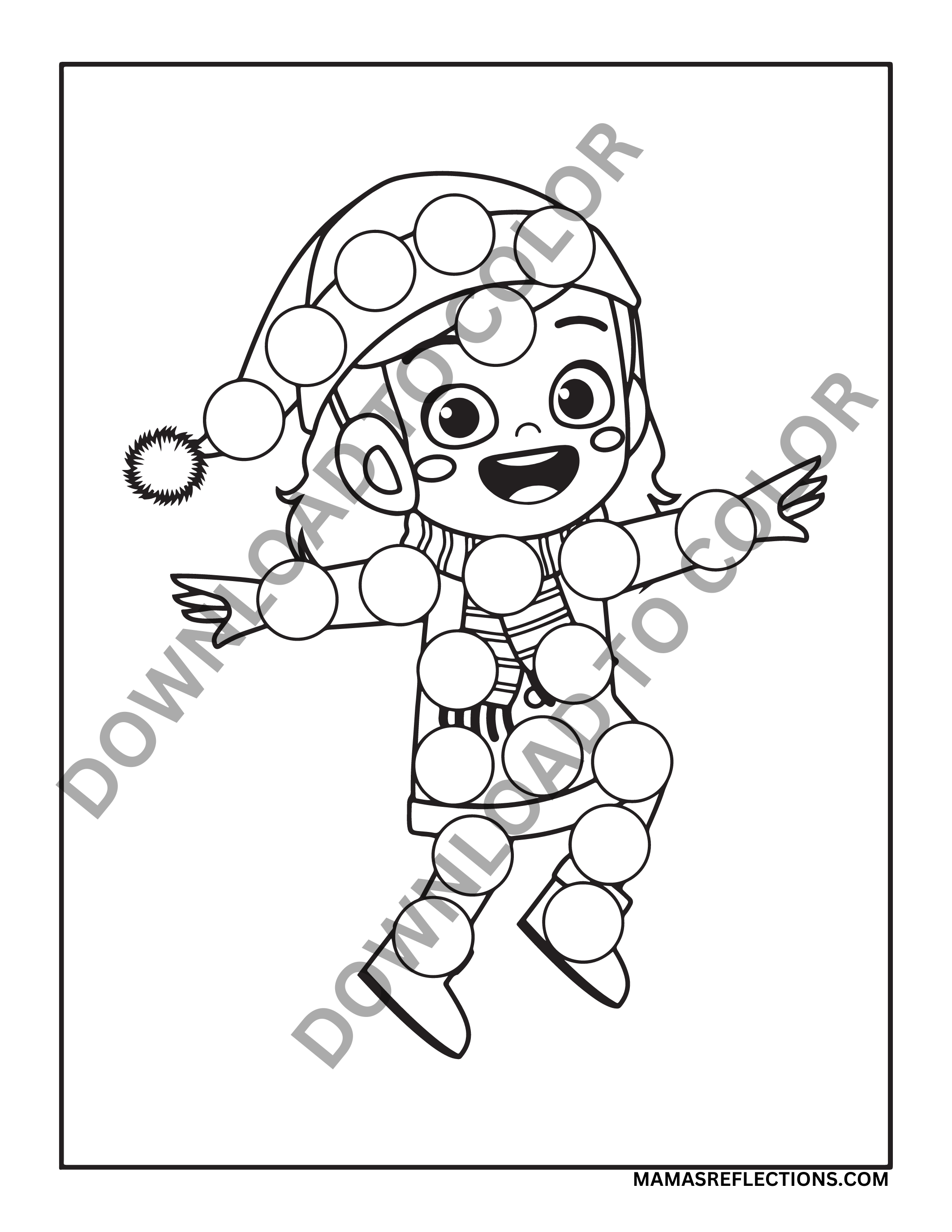 19-christmas-dot-marker-printables