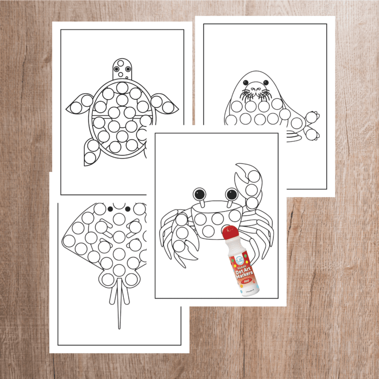 Ocean Dot Marker Set 1
