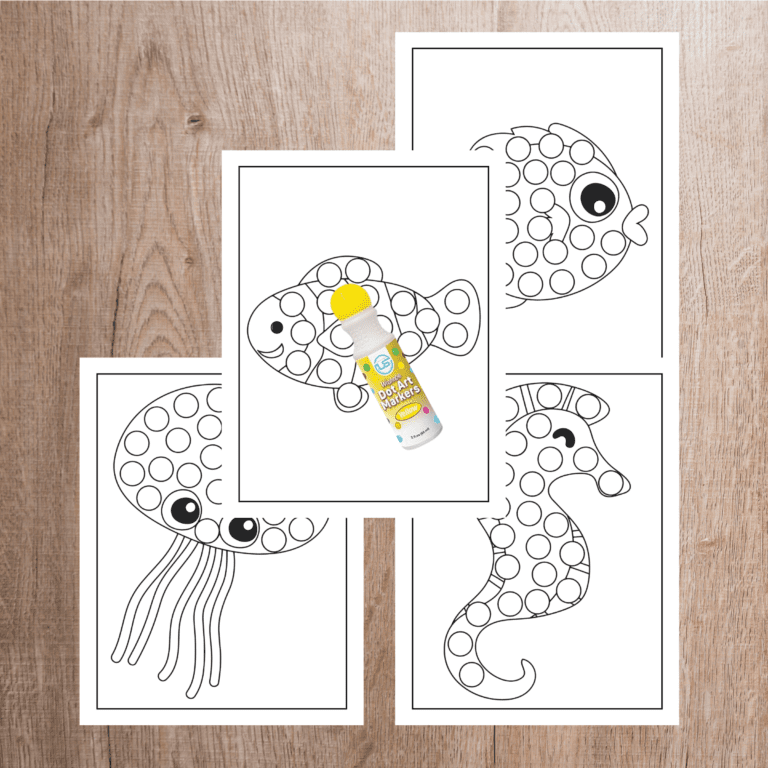 Ocean Dot Marker Set 2