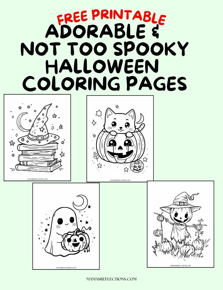 cute halloween coloring pages