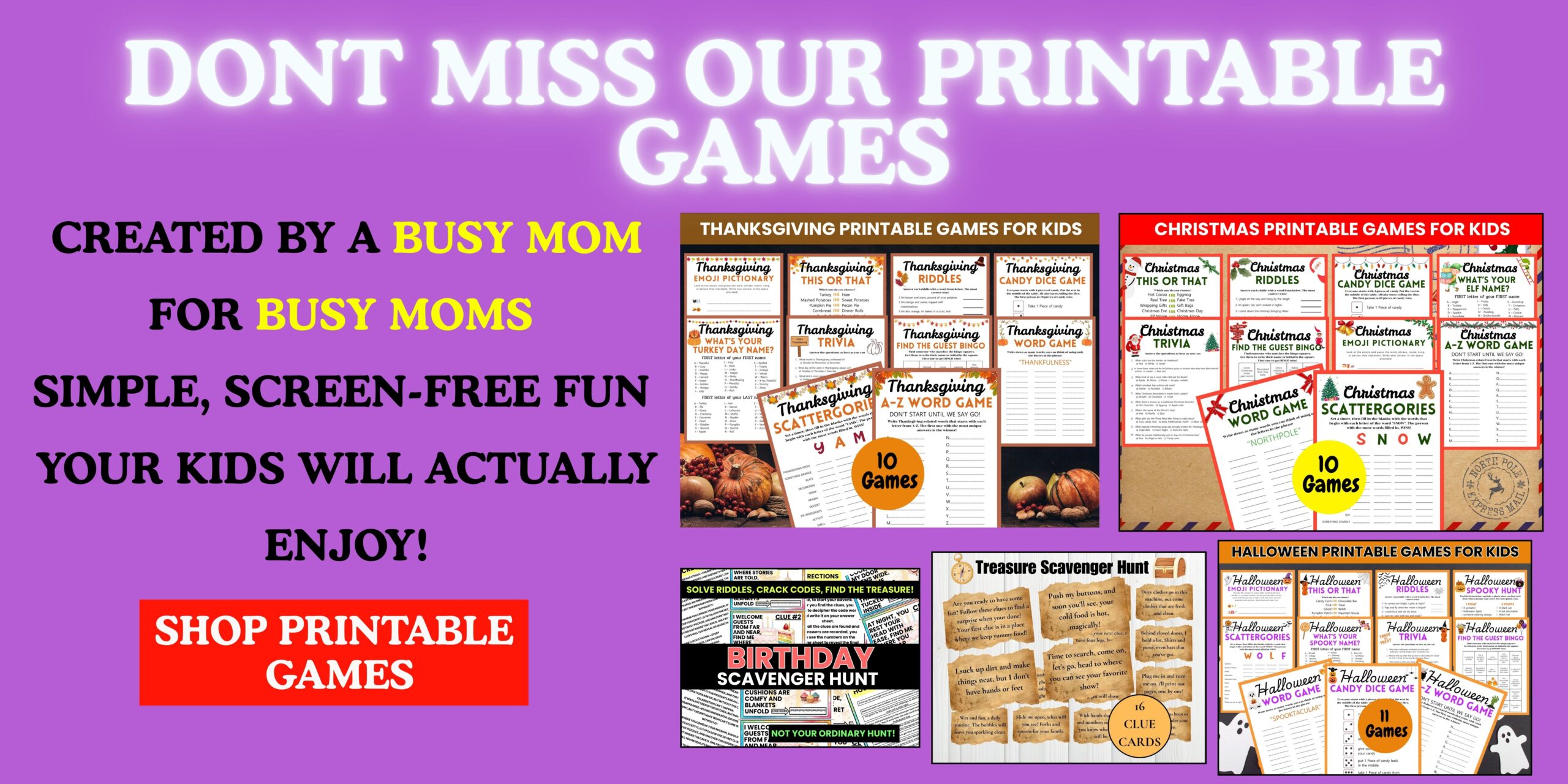 Game banner