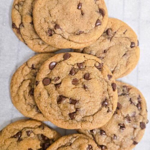 Vegan Brown Butter Chocolate Chip Cookies