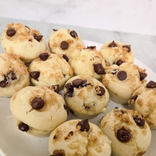 Vegan Mini Chocolate Chip Muffins