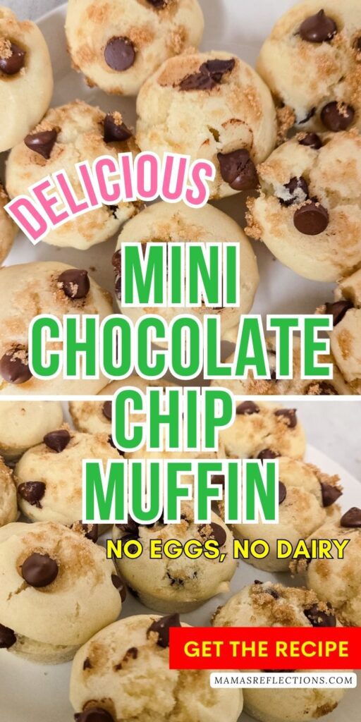 Vegan Mini Chocolate Chip Muffins