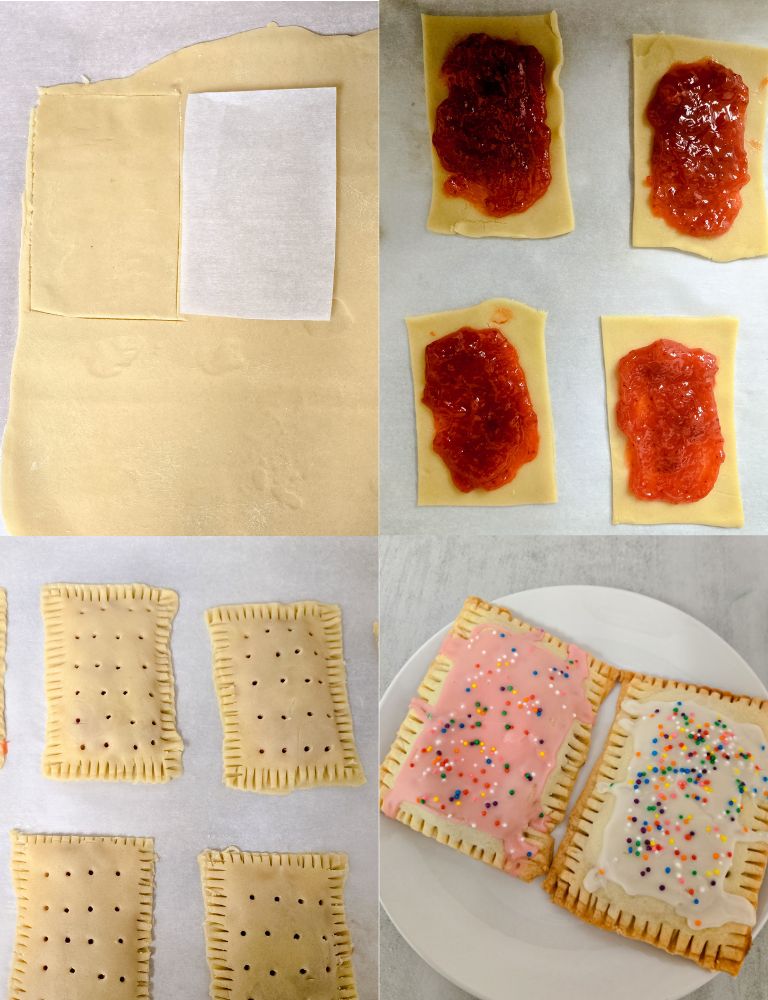 Easy Vegan Strawberry Pop Tarts