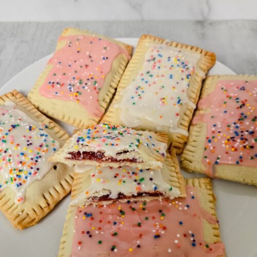 Easy Vegan Strawberry Pop Tarts