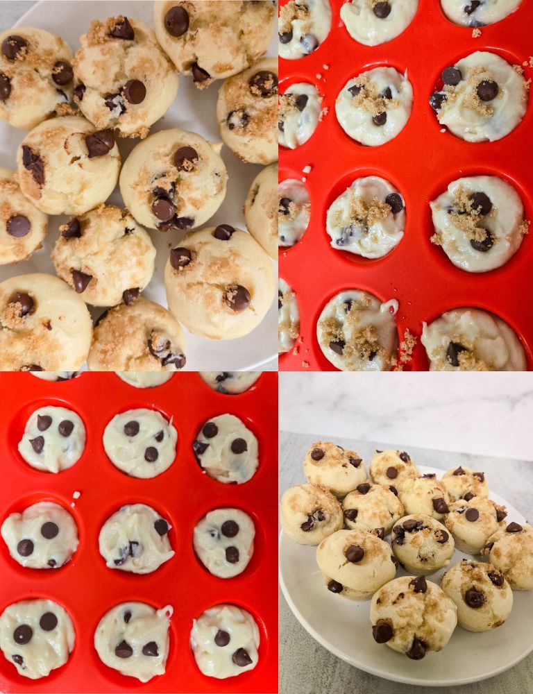 easy Vegan Mini Chocolate Chip Muffins