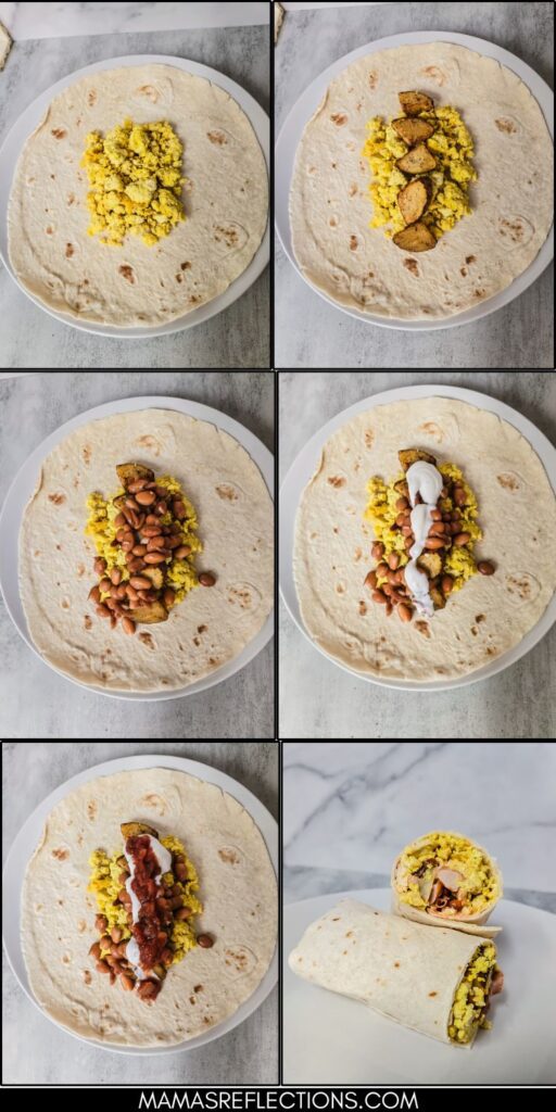 vegan breakfast burritos