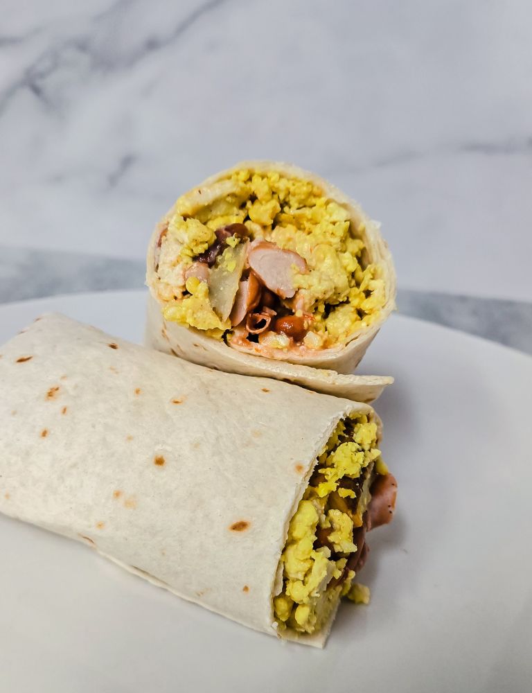 vegan breakfast burritos