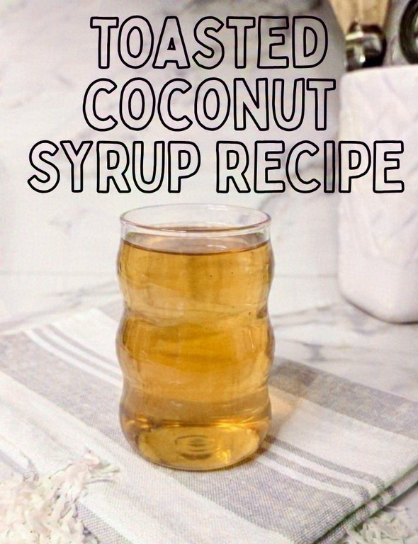 Toasted Coconut Coffee Syrup