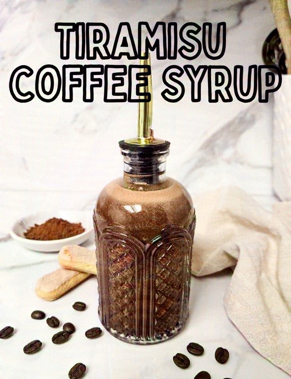 Tiramisu Coffee Syrup