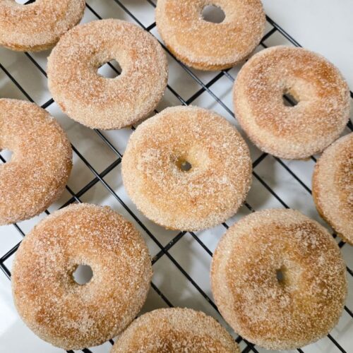 Vegan-Cinnamon-Sugar-Baked-Donuts
