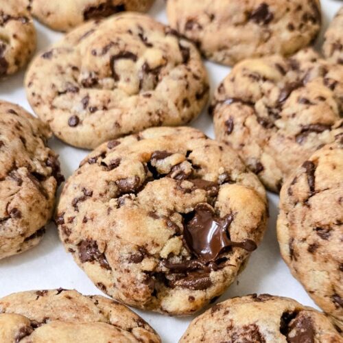 Vegan Mini Chocolate Chip Cookies