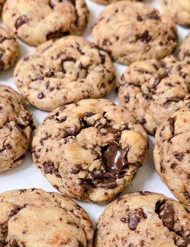 Vegan Mini Chocolate Chip Cookies