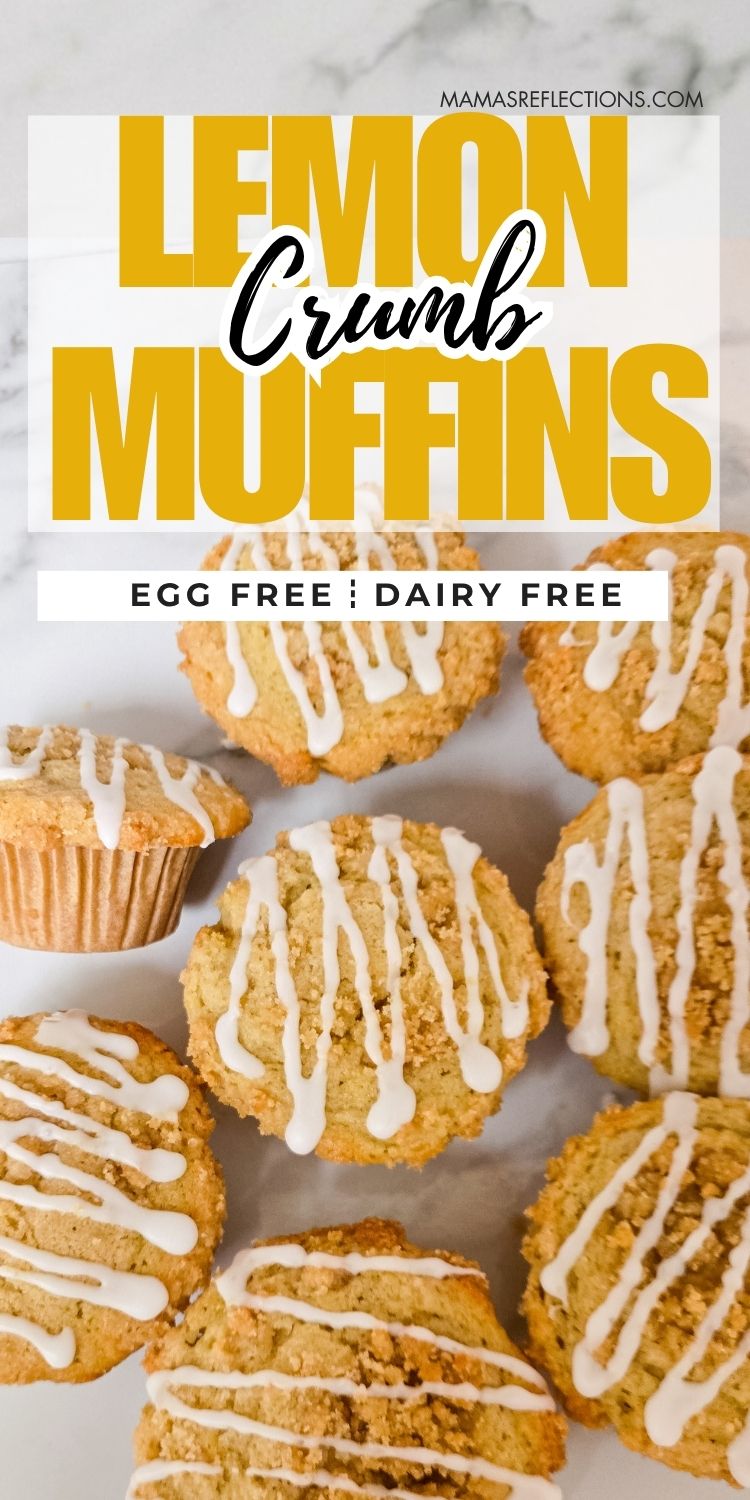 Moist & Fluffy Vegan Lemon Crumb Muffins