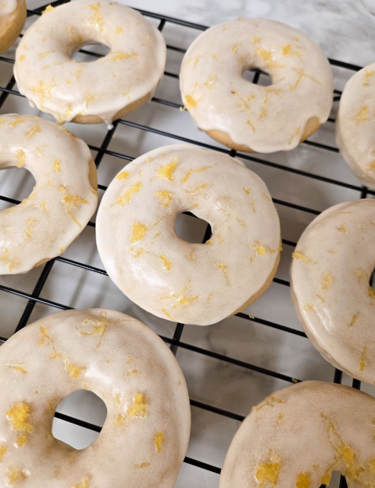 Baked Vegan Lemon Donuts (2)