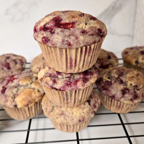 Vegan-Raspberry-Muffins