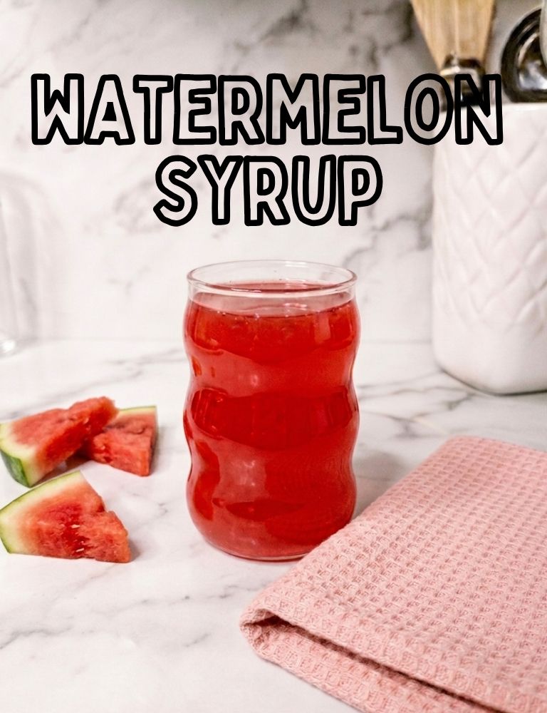 watermelon simple syrup