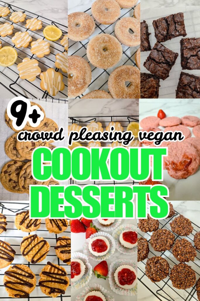 vegan cookout desserts