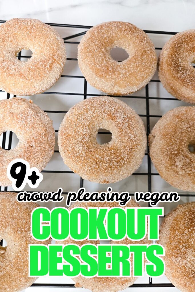 vegan cookout desserts