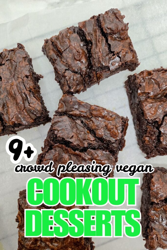 vegan cookout desserts