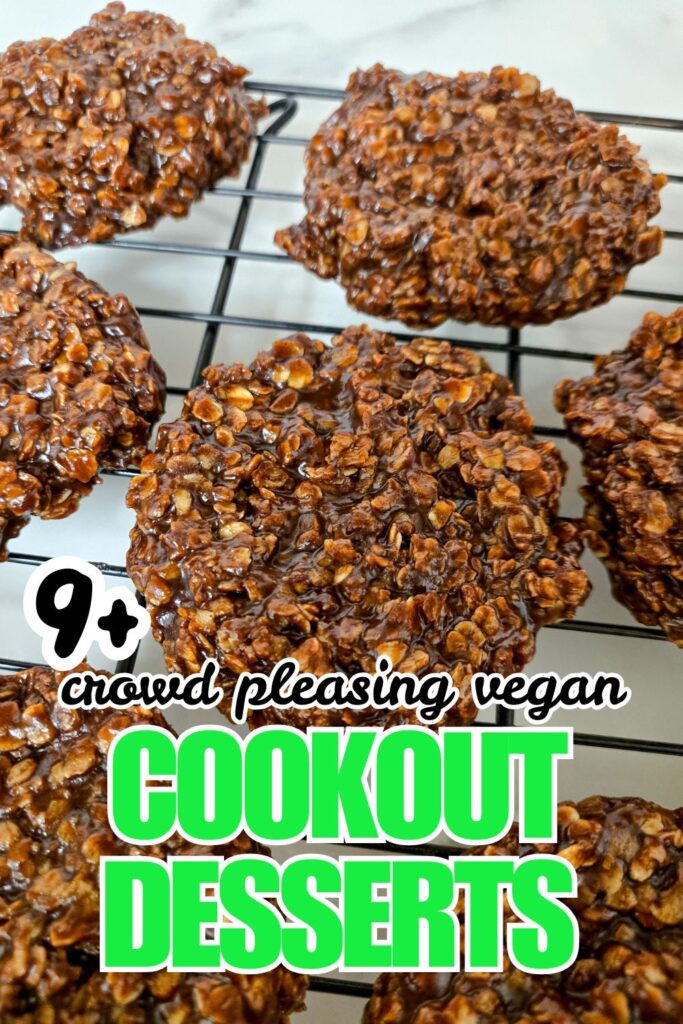 vegan cookout desserts
