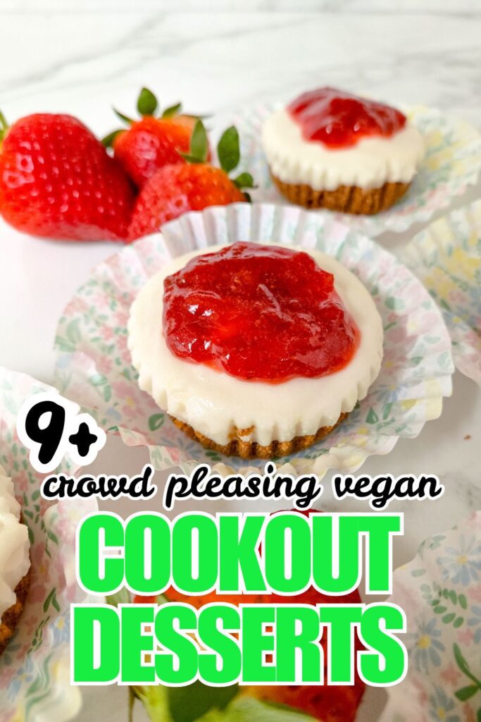 vegan cookout desserts