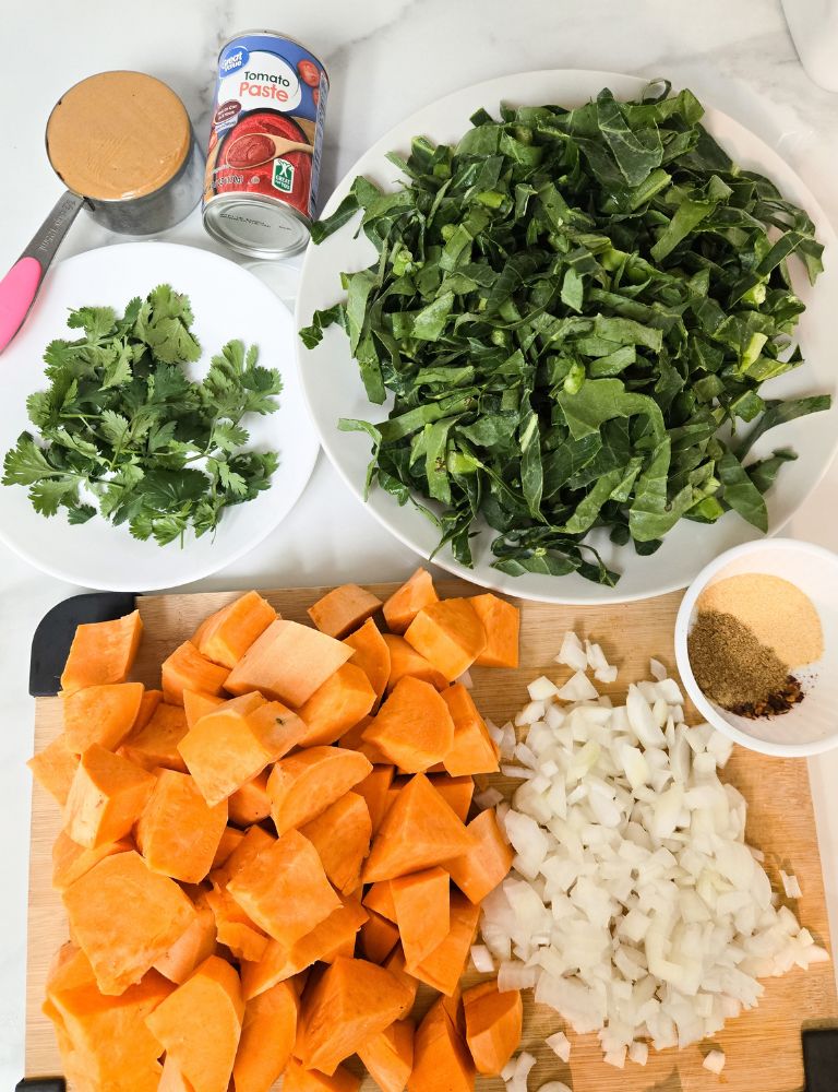 vegan African peanut stew