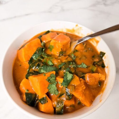 vegan African peanut stew