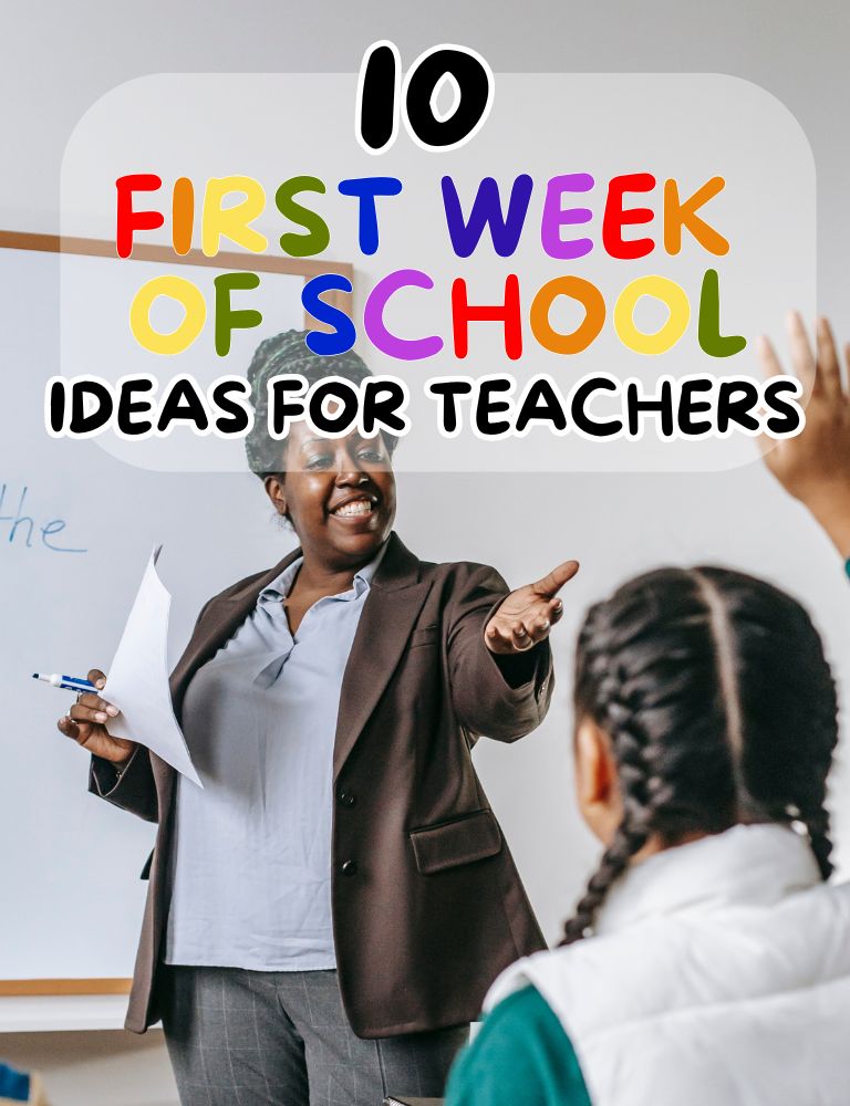 First Week of School Ideas for Teachers
