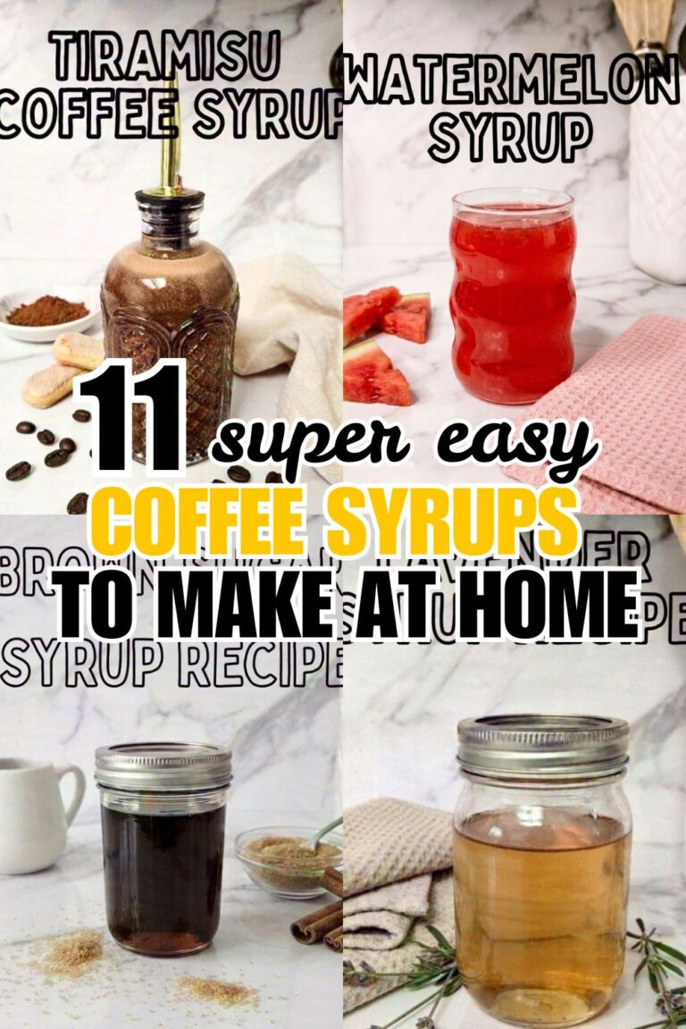11 Coffee Syrups to Make at Home