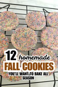 12 Vegan Fall Cookie Recipes