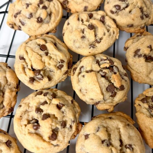 Vegan McDonald’s Copycat Chocolate Chip Cookies