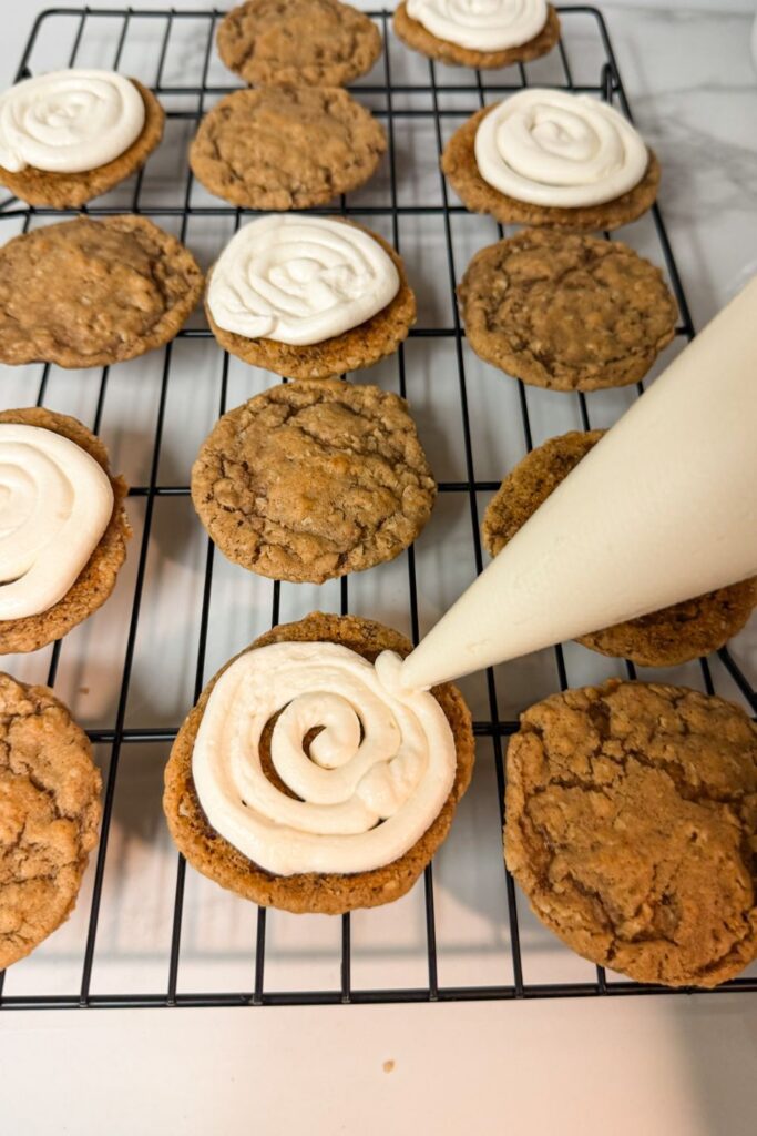 Vegan Oatmeal Cream Pies