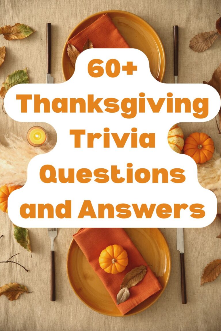 60+ Thanksgiving Trivia Questions and Answers