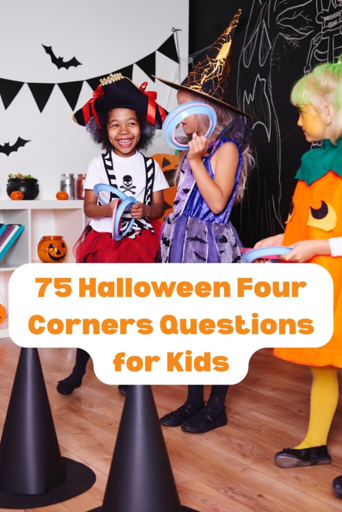 75 Halloween Four Corners Questions for Kids
