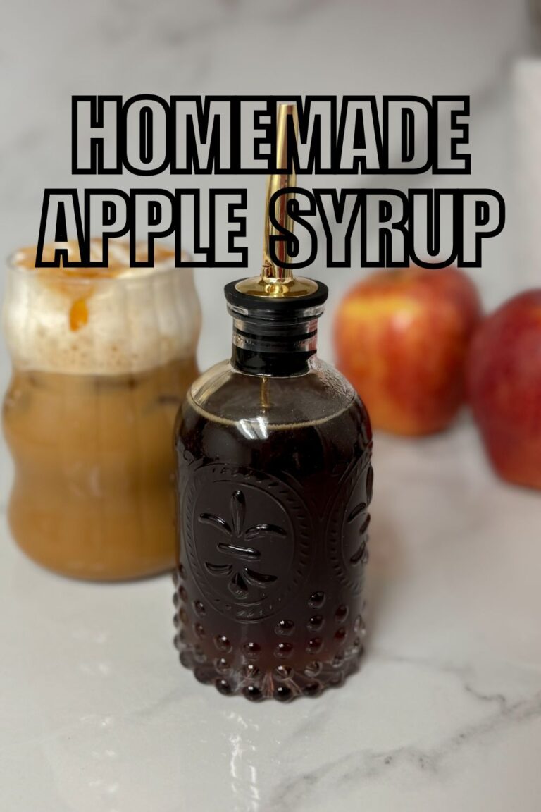 Homemade Apple Syrup